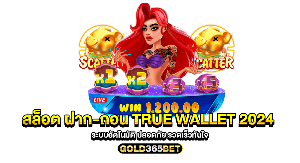 สล็อต ฝาก-ถอน true wallet 2024 ระบบอัตโนมัติ ปลอดภัย รวดเร็วทันใจ