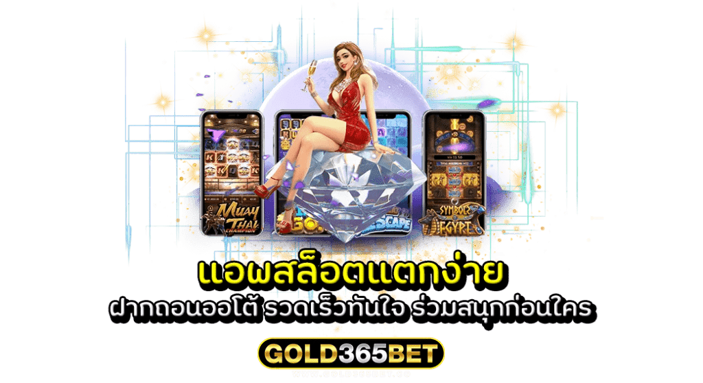 แอพสล็อตแตกง่าย ฝากถอนออโต้ รวดเร็วทันใจ ร่วมสนุกก่อนใคร
